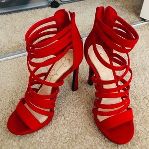 Jessica Simpson Red Heels